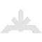 Ekena Millwork Vanguard Architectural Grade PVC Gable Bracket, 36"W x 21"H x 2"D x 4"F, 14/12 Pitch GBP036X21X0204VAN00 - alternate 3